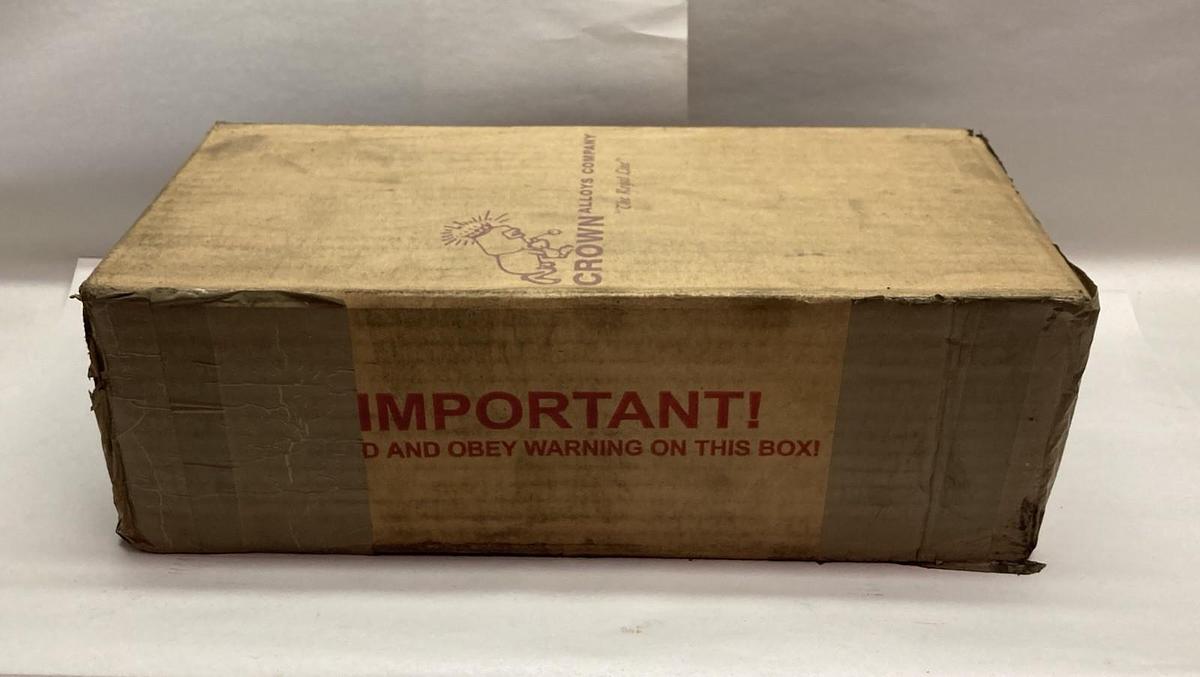 Used Crown Alloy,RE220M/EO,Super Alloy Electrodes 1/8 Inch Diameter M92577601