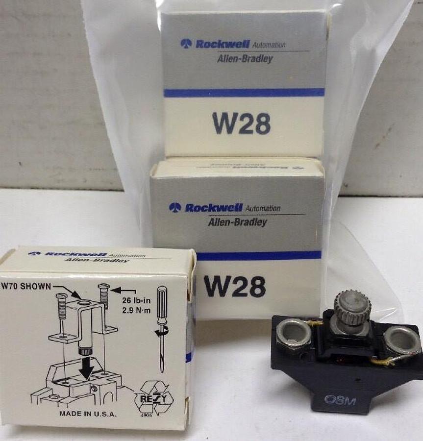 Allen-Bradley,W28,Overload Relay Heater Elements LOT OF 4
