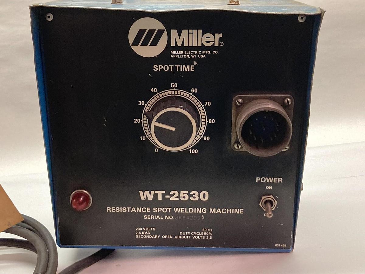 Used Miller,WT-2530,Resistance Spot Welding Machine 230V 60Hz