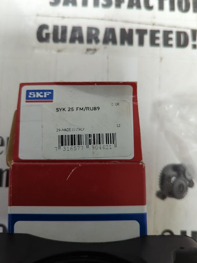 SKF,SYK 25FM/RU89,PILLOW BLOCK BEARING NOS