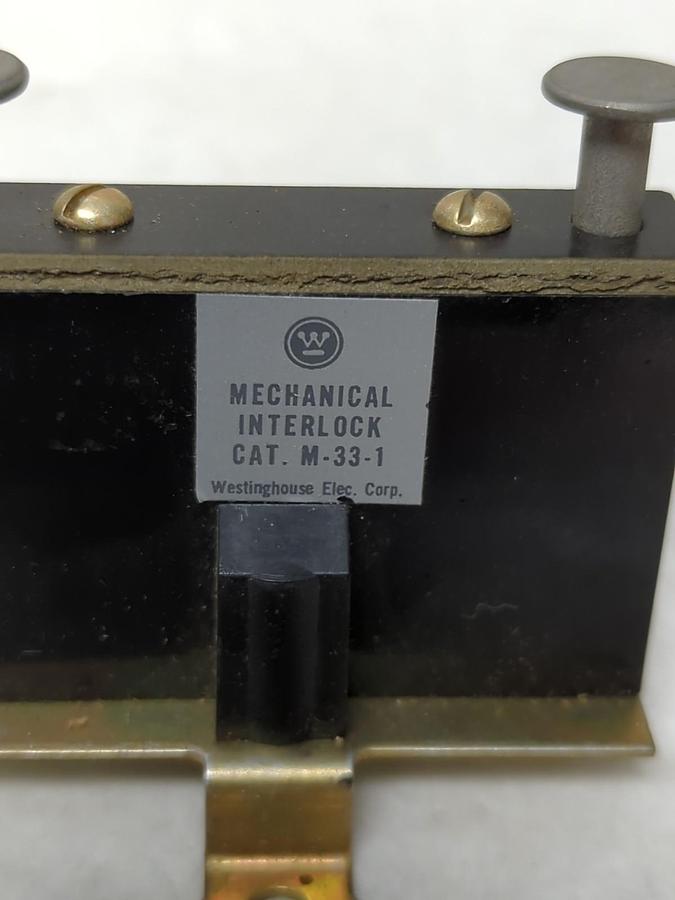 Used WESTINGHOUSE,M-33-1,MECHANICAL INTERLOCK PRE-OWNED