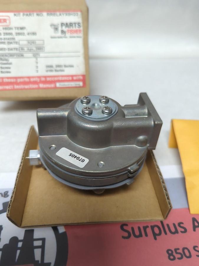FISHER,RRELAYX0H22,HIGH TEMP RELAY REPLACEMENT KIT NOS