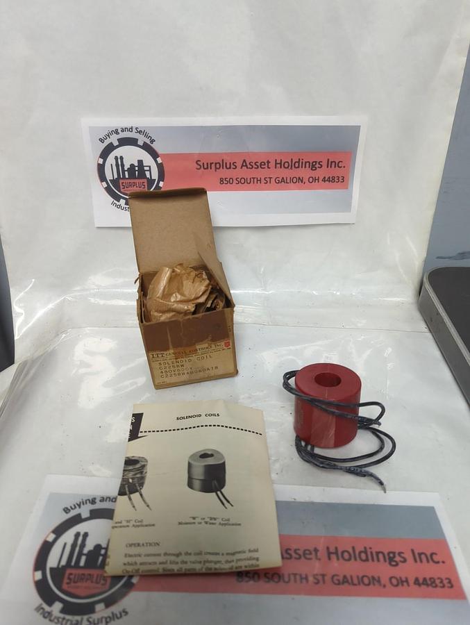 GENERAL CONTROLS,C225BW,COIL 480V 60CY NOS
