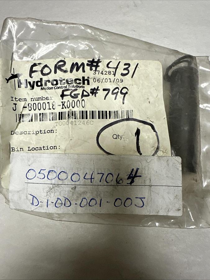Used Hydrotech,J-800018-K0000,Pin