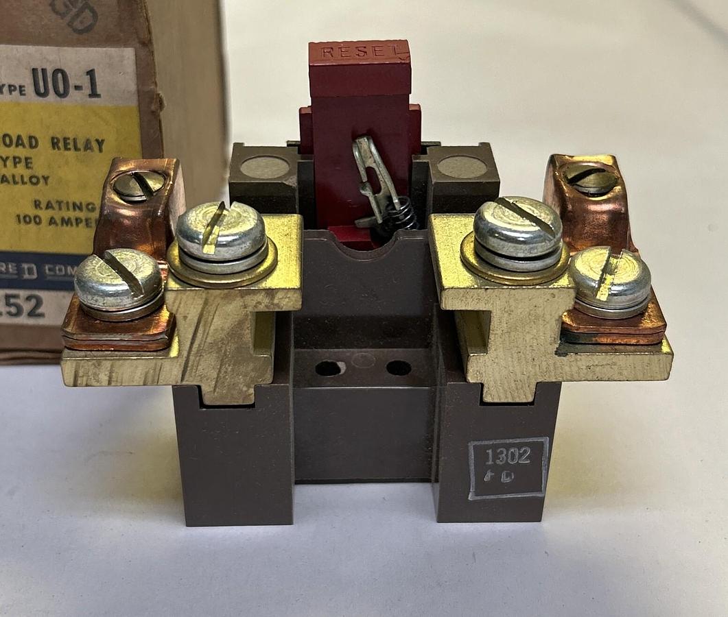 SQUARE D,9065UO1,THERMAL OVERLOAD RELAY NOS