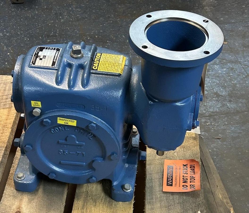 CONEDRIVE,MVO35A027-B11,GEAR DRIVE REDUCER 150:1 RATIO INPUT 1000RPM