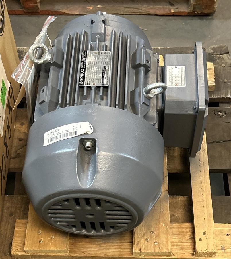 TECHTOP,GR3-CI-TF-184T-4-B-D-5,MOTOR 5HP 1750RPM 230/460V 184T FRAME NOS