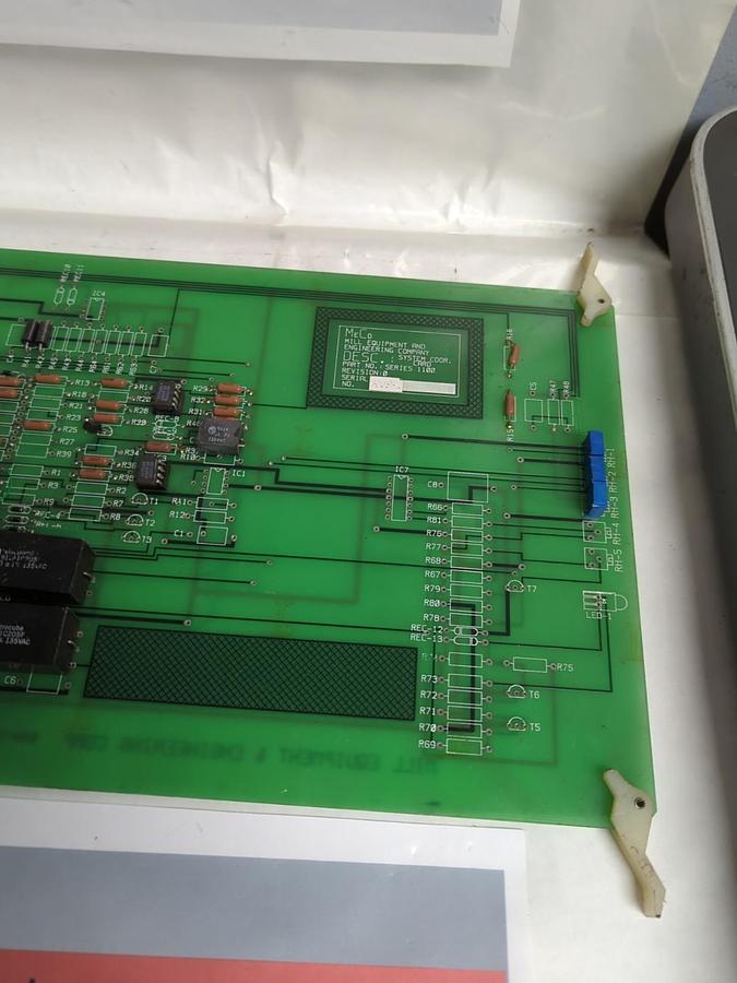 Used MECO,SERIES 1100,CIRCUIT BOARD/CARD PRE-OWNED