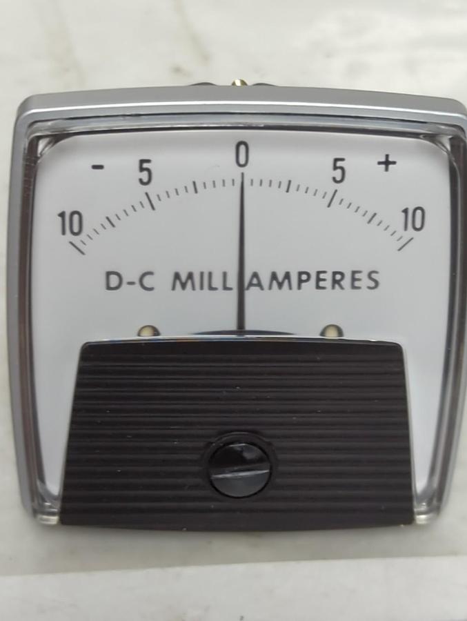 GE,250-2,PANEL METER +/-10MADC NOS