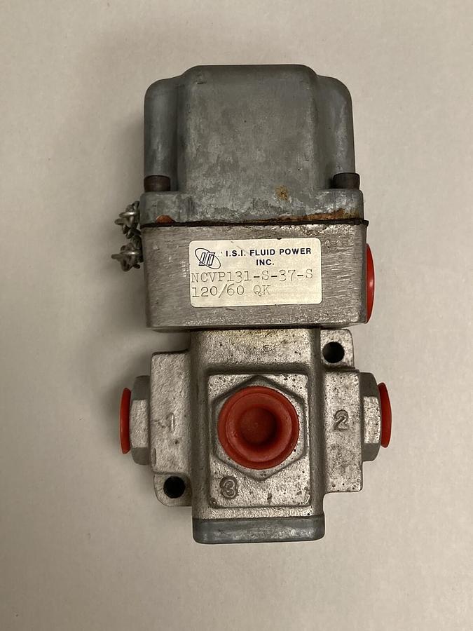 Used ISI Fluid Power Inc.,NCVP131-S-37-S,Valve  1/2 INCH PORTS