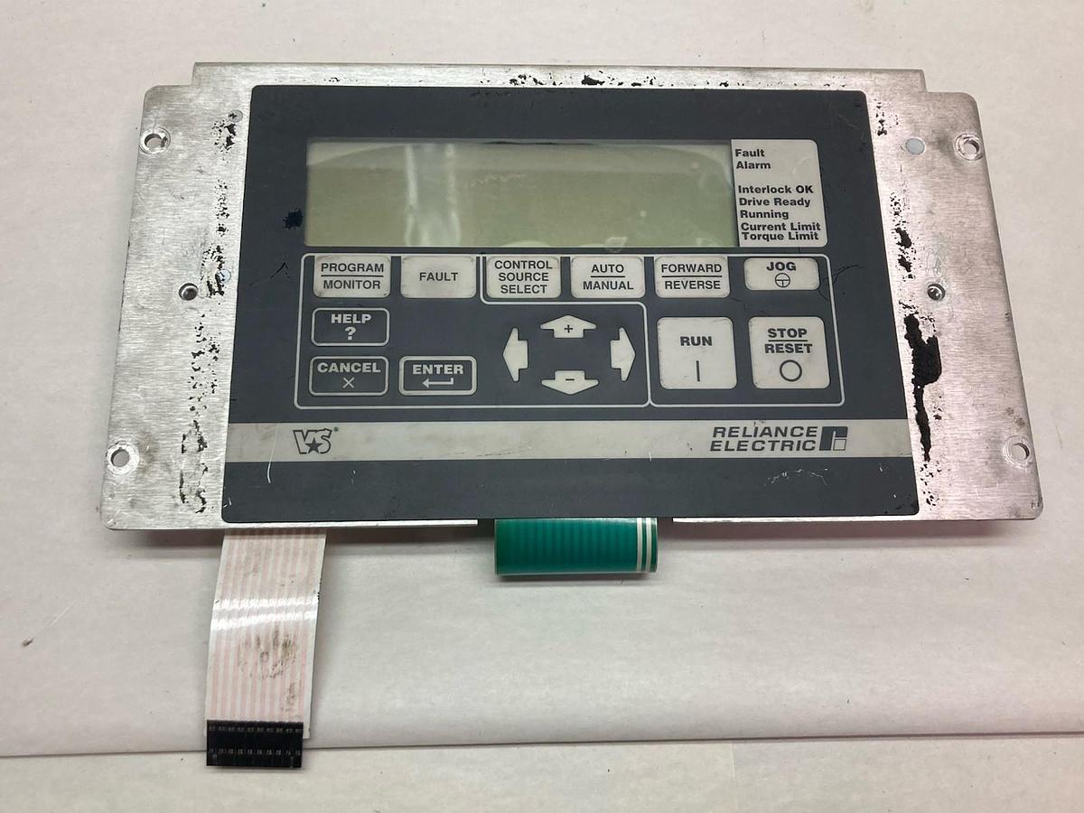 Used Reliance Electric,VS 3000,FLEXPAK DC DRIVE DISPLAY PANEL