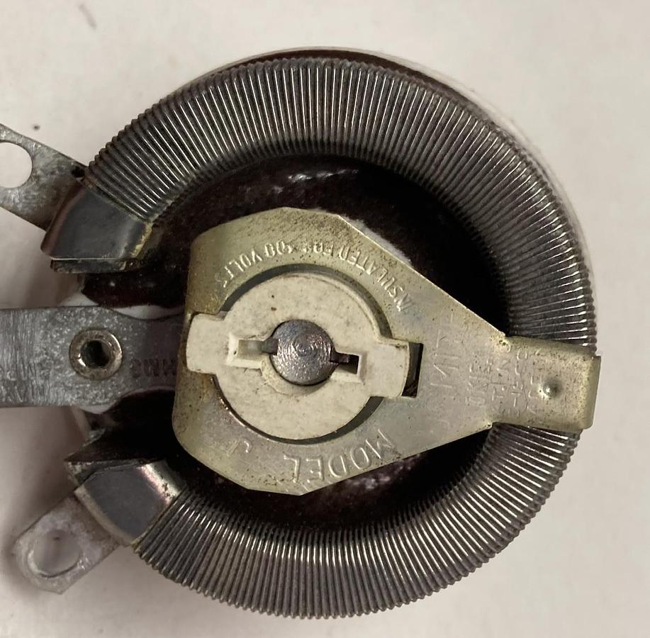 Used Ohmite,0321,Rheostats 0.58 AMP MAX 150 OHM