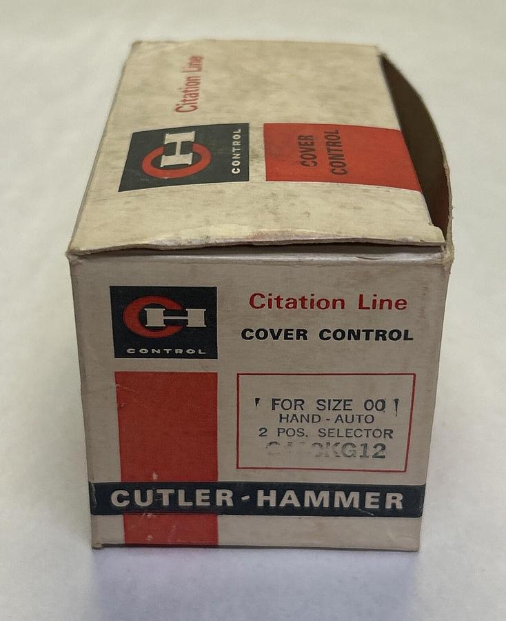 CUTLER-HAMMER,C400KG12,COVER CONTROL KIT NOS
