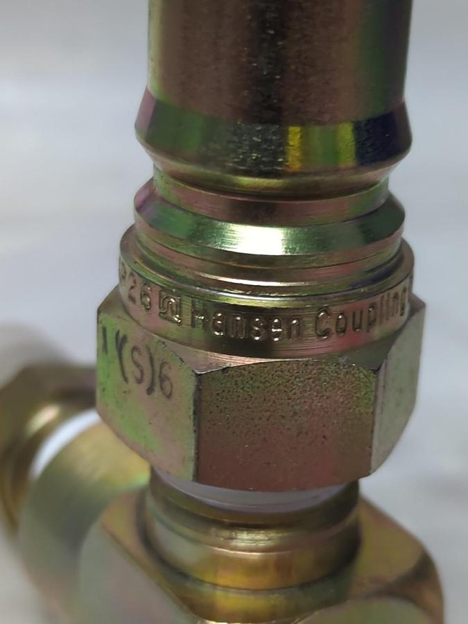 Used HANSEN,4KP26,QUICK CONNECT HOSE COUPLING ASSEMBLY PRE-OWNED