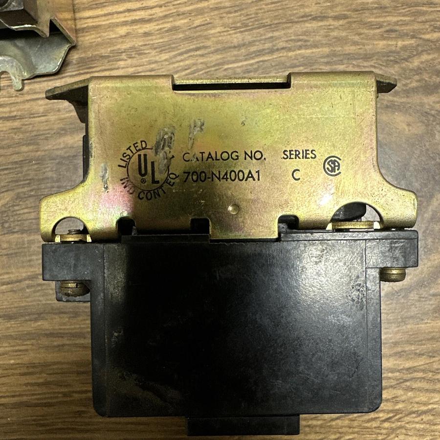 Used Allen Bradley,700-N400A1,AC Relay Ser C LOT of 3