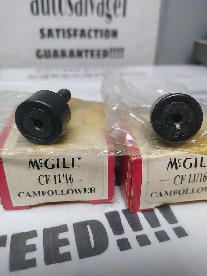 MCGILL,CF 11/16,CAM FOLLOWER LOT OF 2 NOS