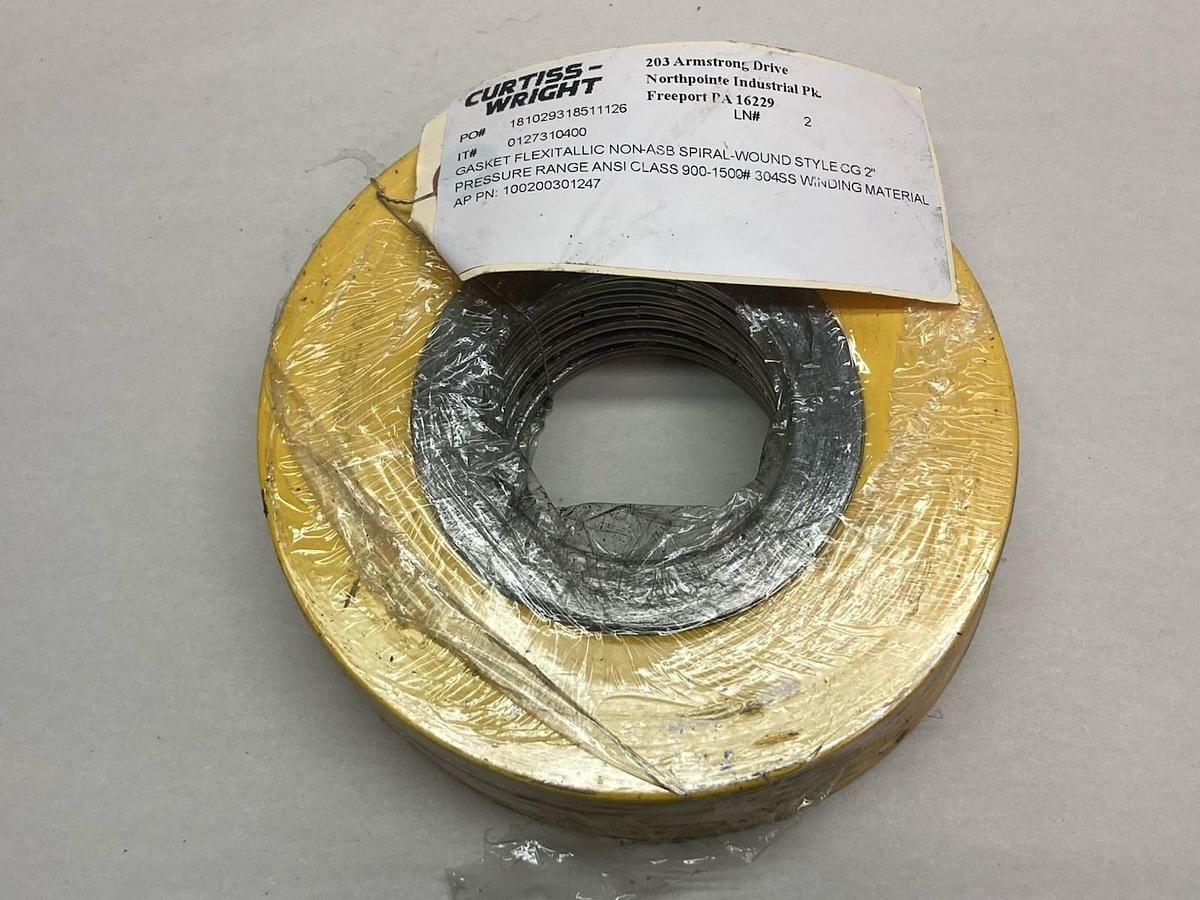 Used Curtiss-Wright,0127310400,Gasket Set 2 Inch 9-1500 LOT OF 7