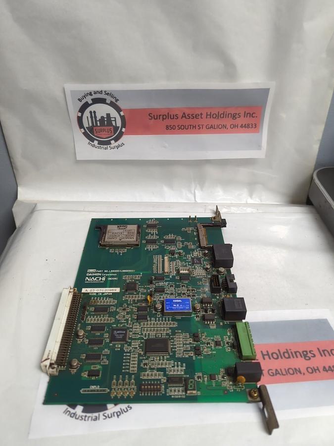 Used NACHI DAIHEN,L88005(L8800S03),CIRCUIT BOARD MEMORY CARD UM204C PRE-OWNED