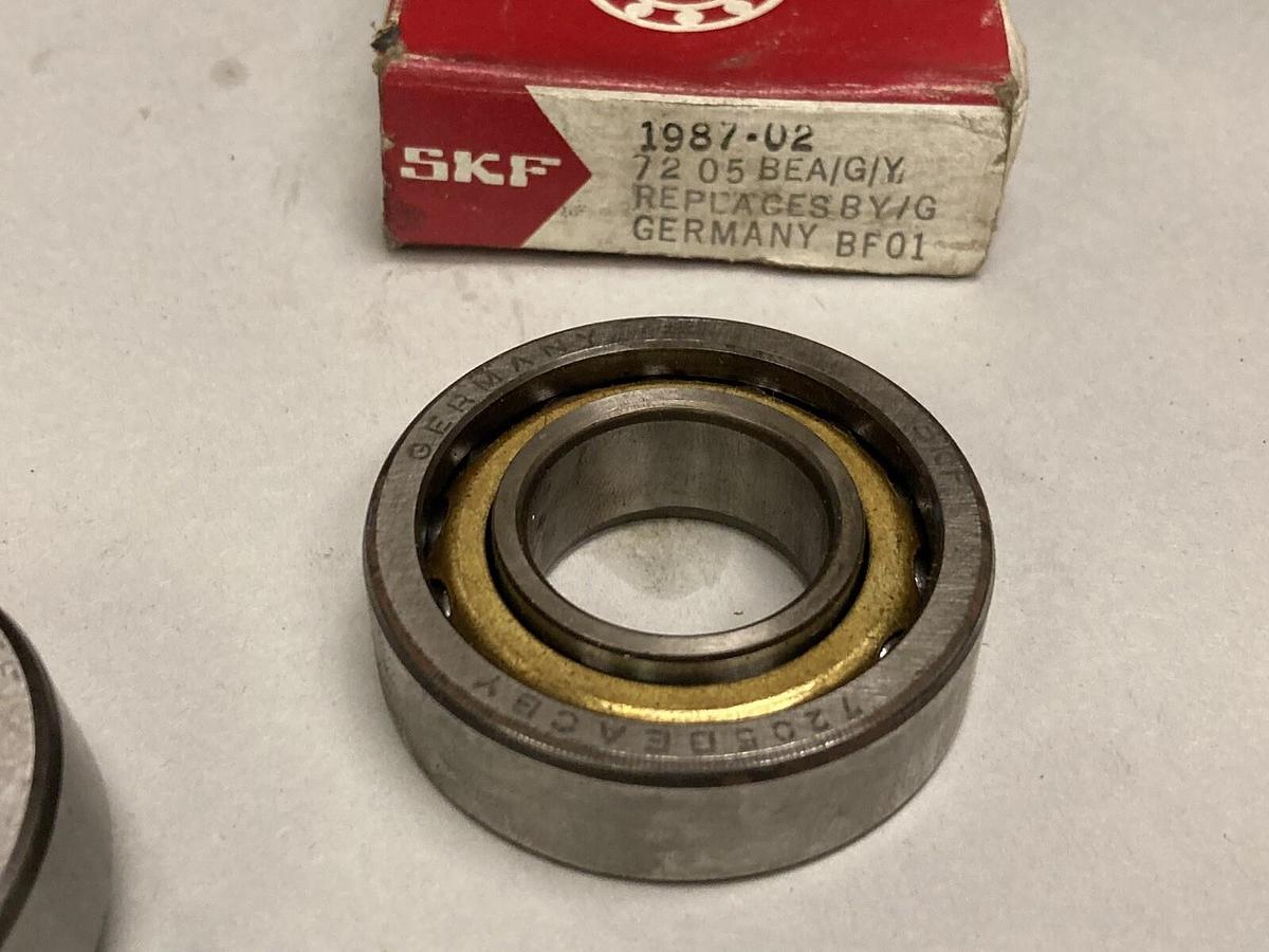 SKF,1987-02,Bearing Lot of 2