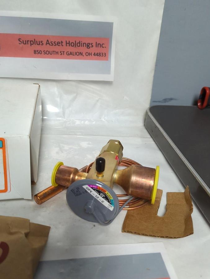 SPORLAN,OPE-12-C,THERMAL EXPANSION VALVE 7X11 ODF 5 FT NOS