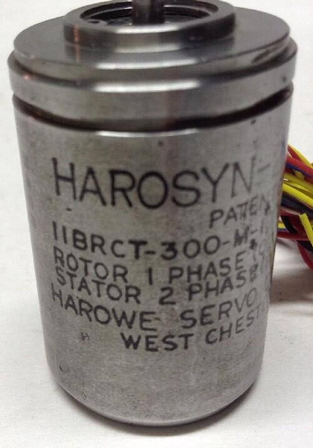Used Harowe Servo Controls,11BRCT-300-M-10A, Harosyn-2 Speed Resolver