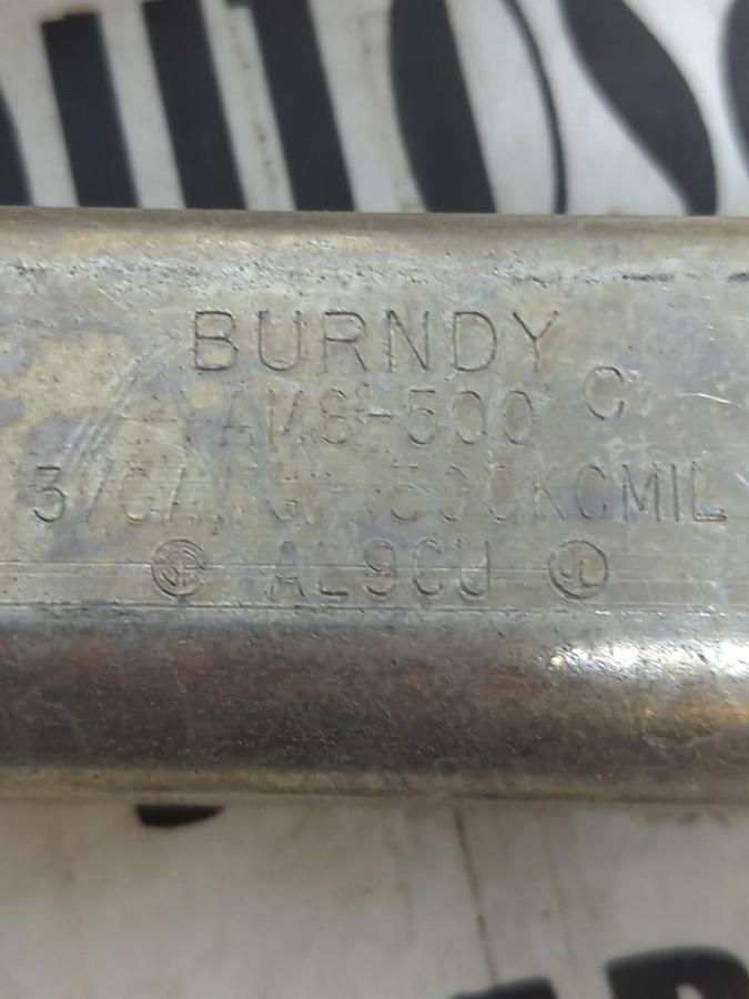 BURNDY,AMS-500,MECHANICAL SPLICE/REDUCER HEX SIZE 3/8 INCH LOT OF 4..NOS