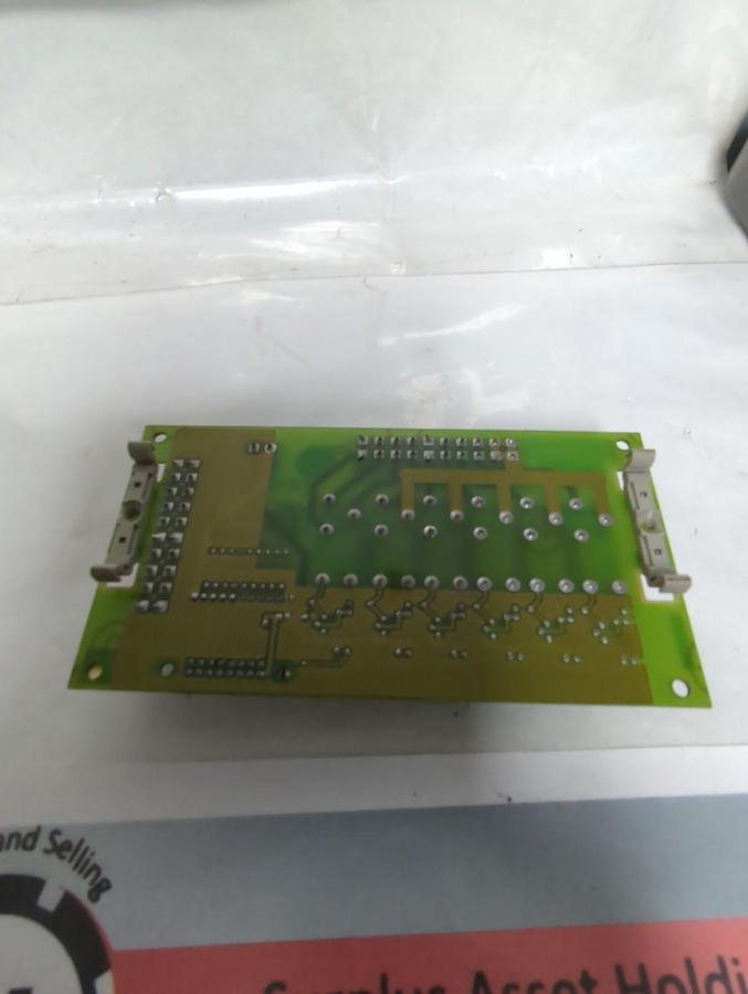 Used SIGMATEK,9324-105-00,RELAY CARD/BOARD PRE-OWNED