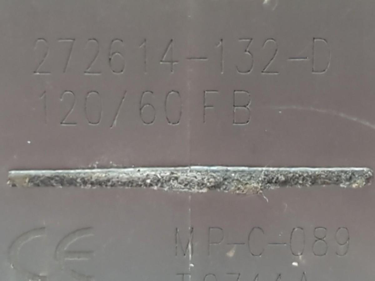 Used ASCO,272614-132-D,SOLENOID VALVE 120/60 FB PRE-OWNED