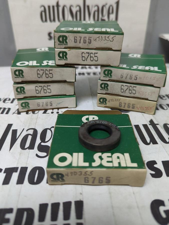 CHICAGO RAWHIDE,6765,OIL SEALS LOT OF 9 NOS