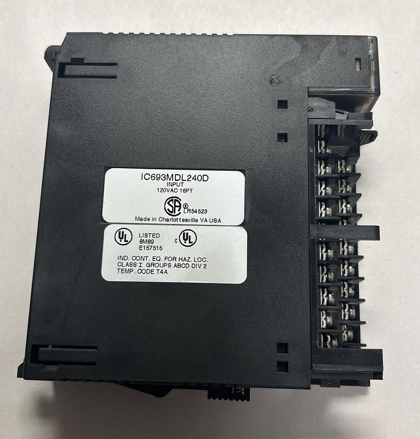Used GE FANUC,IC693MDL240D,INPUT MODULE