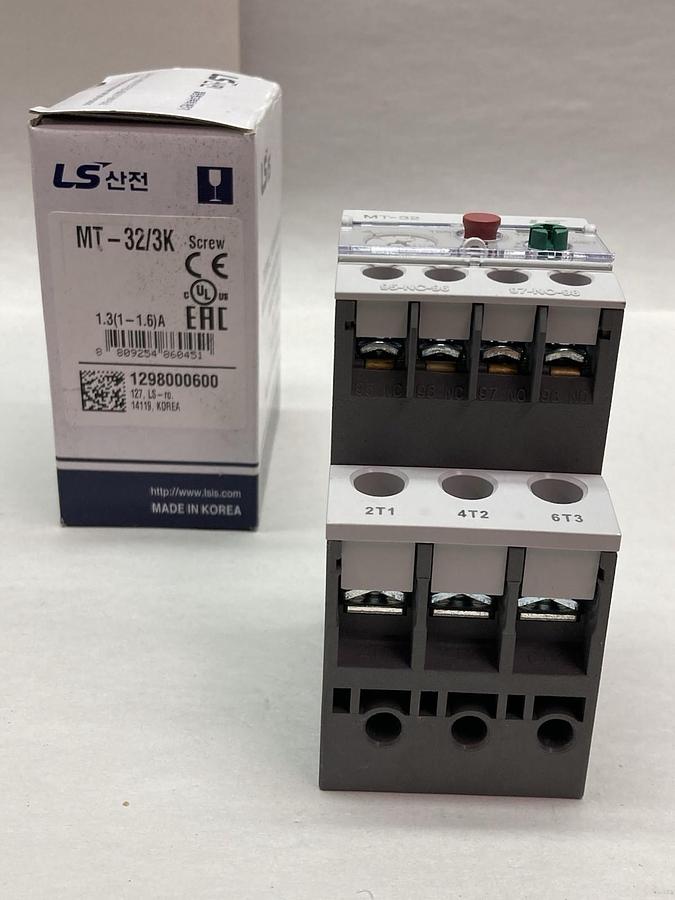 Cerus Industrial,MT-32/3K,Thermal Overload Relay 1.3A 50/60Hz 6kV