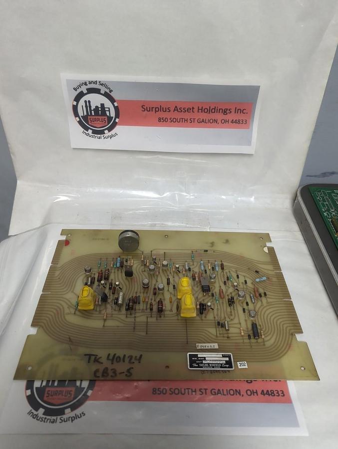 Used TAYLOR-WINFIELD,48152,CIRCUIT BOARD PRE-OWNED
