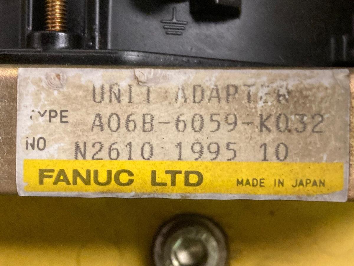 Used Fanuc,A06B-6059-K032,AC Servo Unit Adapter