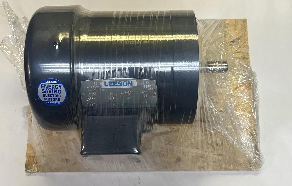 LEESON,114141.00,MOTOR 1/3HP 1725RPM 208-230V 3PH C56C FRAME NOS