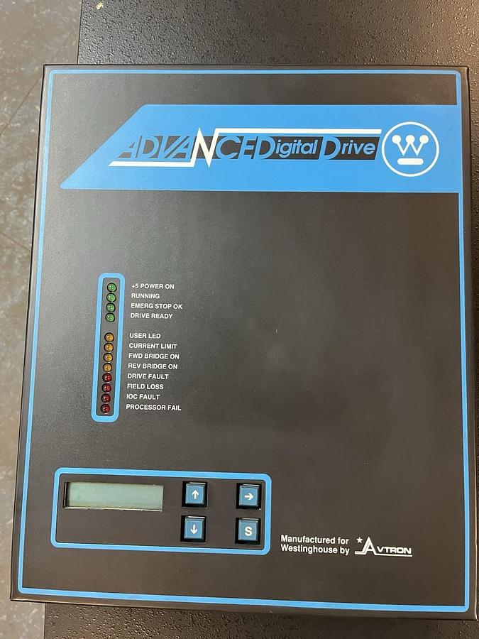 Used AVTRON,DC0180-4EN3-C,ADDVANTAGE 32 DIGITAL DC DRIVE 155AMPS