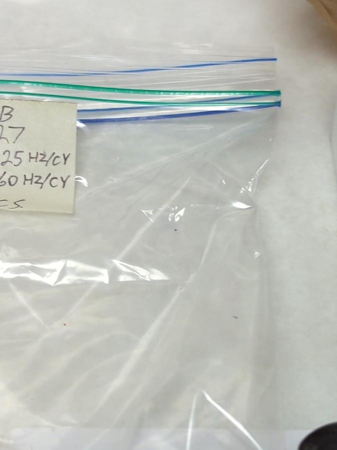 Used ALLEN BRADLEY,1A27,SIZE 1 COIL 24V PRE-OWNED LOT OF 2