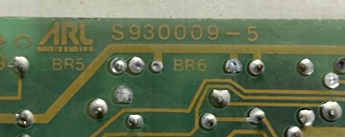 Used ARL,S930009-5,CIRCUIT BOARD