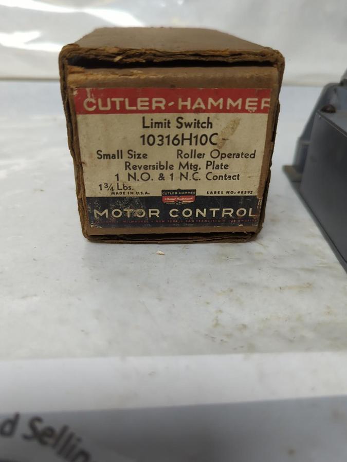 CUTLER-HAMMER,10316H10C,LIMIT SWITCH NOS
