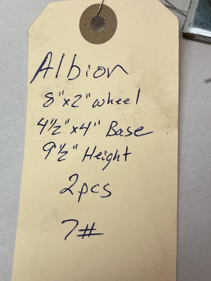 Albion,8x2,Caster Wheel