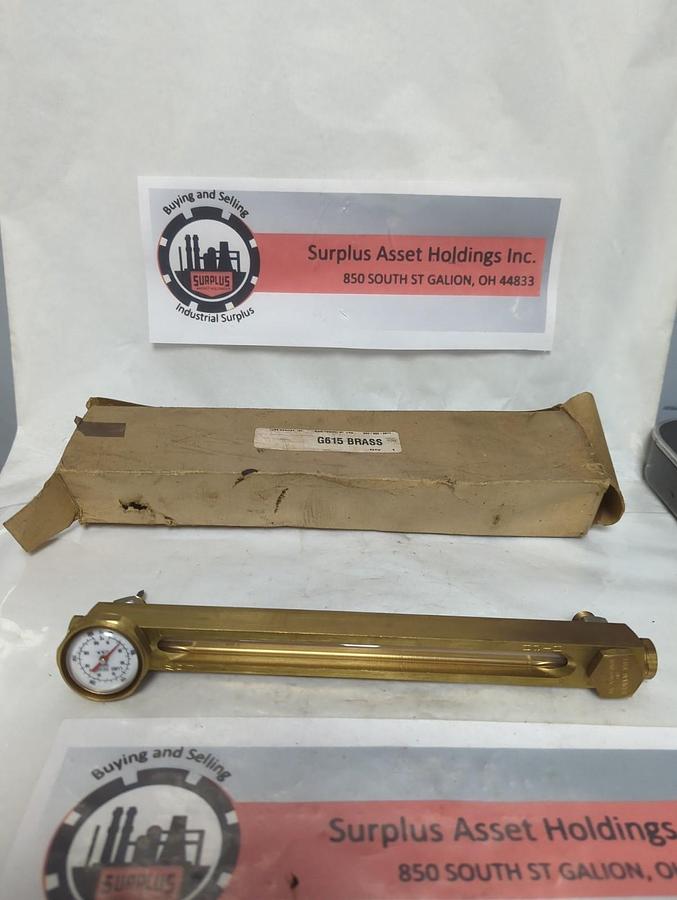 LUBE DEVICES,G615-BRASS,SIGHT FEED LUBRICATOR NOS