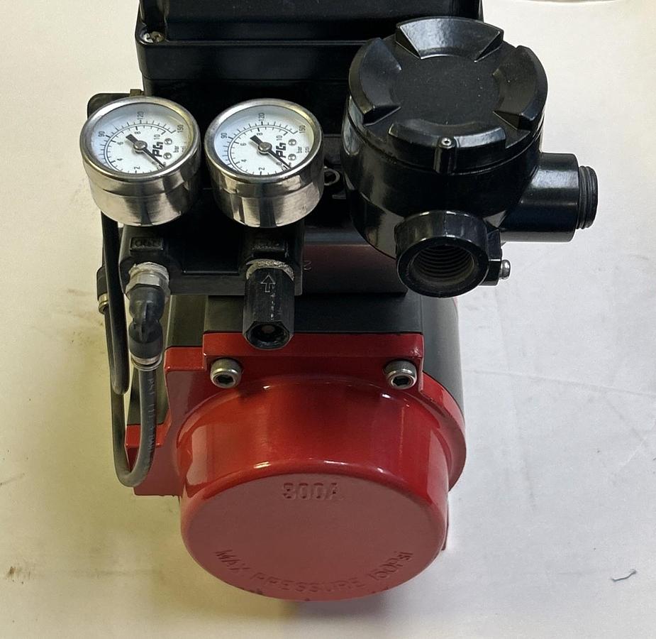Used TRIAC,2R300DA,DOUBLE ACTING ACTUATOR