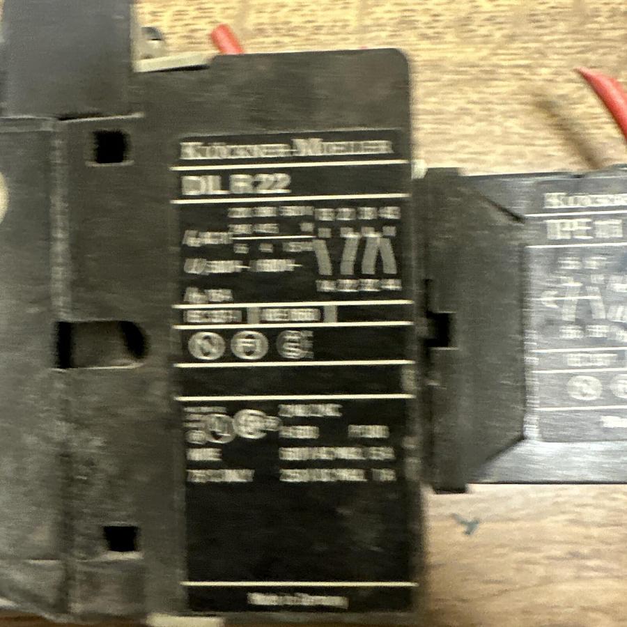 Used Klockner-Moeller,DIL R22,WTPE 11 DIL R Pneumatic Timer Module