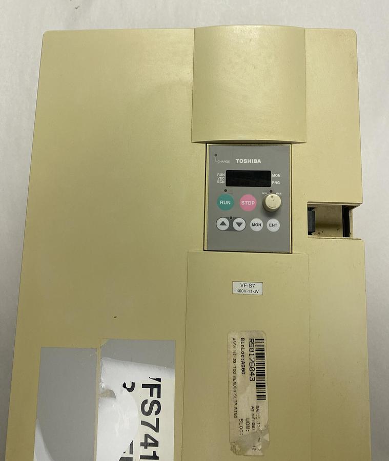 Used TOSHIBA,VFS7-4110UPL,TRANSISTOR INVERTER