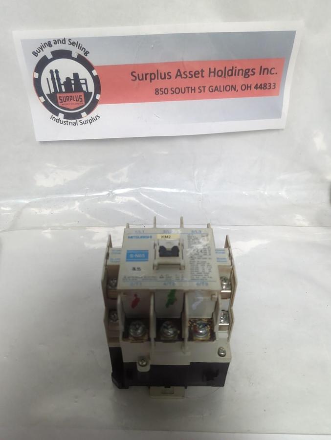 Used MITSUBISHI,S-N65,MAGNETIC CONTACTOR PRE-OWNED