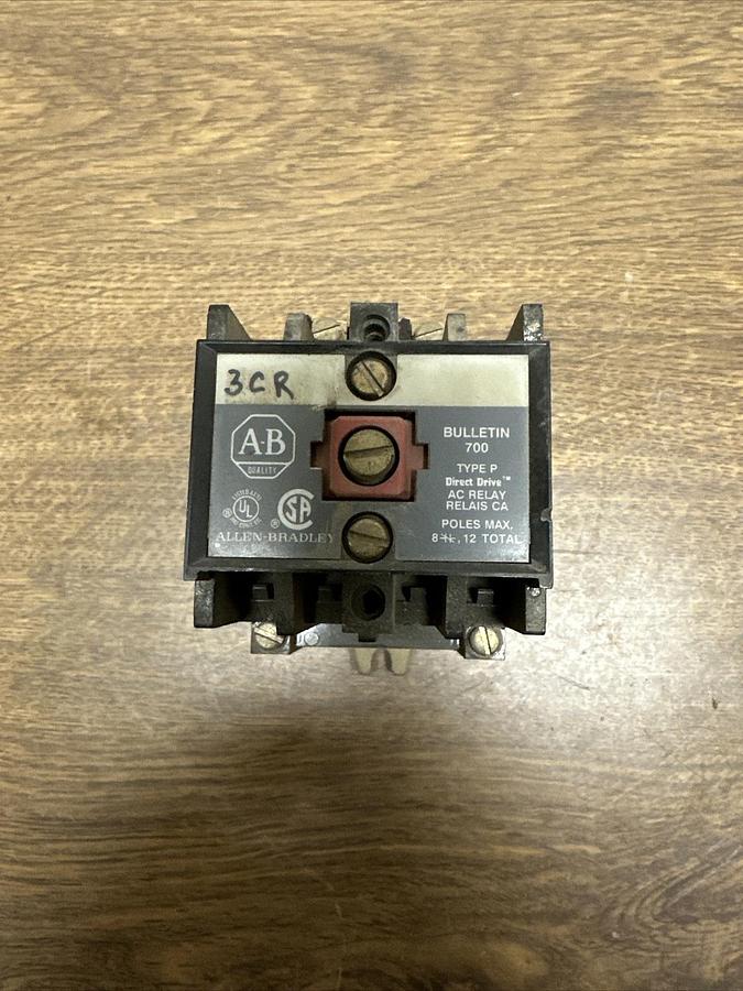 Used Allen Bradley,700-P200A1,AC Relay Ser-A