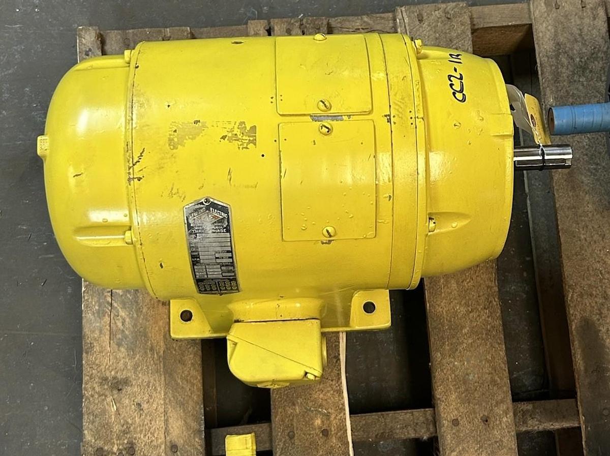 Used REULAND ELECTRIC,254,MOTOR 3HP 208/440V 1800RPM 3PH 254 FRAME