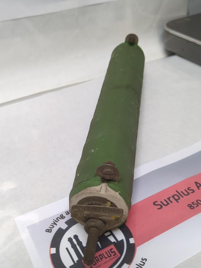 Used GENERAL ELECTRIC,IC9033 A4D48,POWER RESISTOR 48 OHMS PRE-OWNED