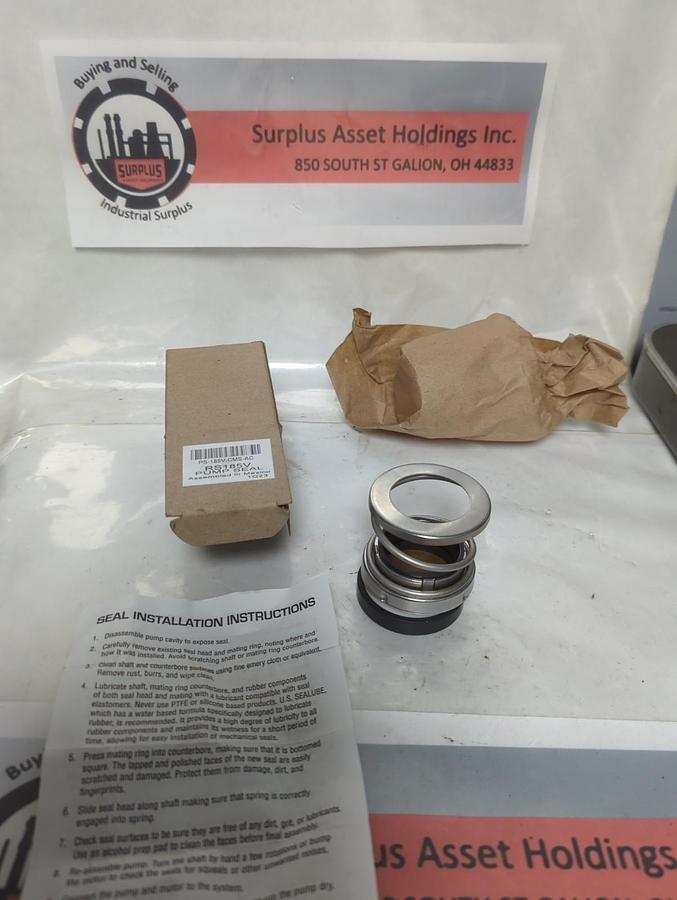 U.S SEAL,RS185V,MECHANICAL PUMP SEAL NOS
