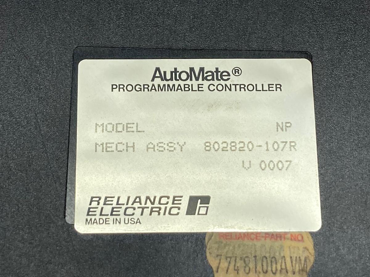 Used Reliance Electric,802820-107R,Analog Input Module