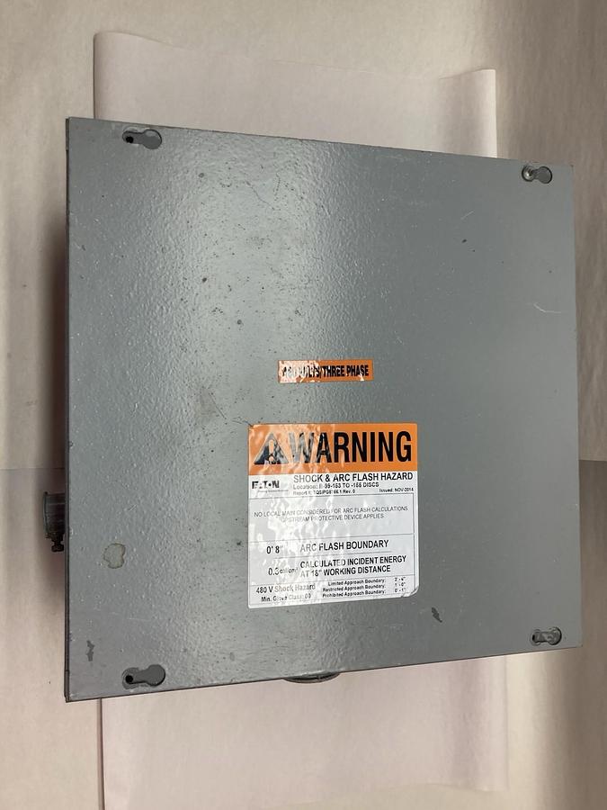 Used Unity,12126 SC Type 1,Electrical Steel Encloure